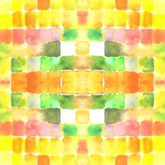 Watercolor stain glass background N5