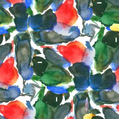 Watercolor color stains pattern