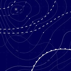 abstract weather map