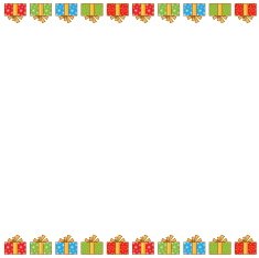 Illustration greeting card with christmas gifts
