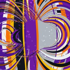 Abstract dynamic illustration N9