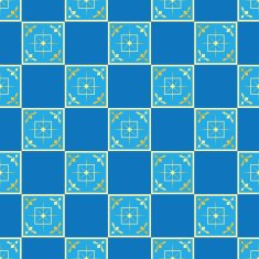 Vector seamless pattern with squares N2