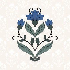 Abstract flower for design