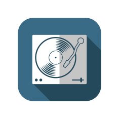 vinyl player icon N6