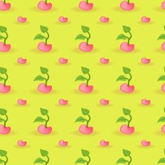 Love plants pattern