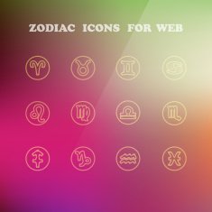 Zodiac icons for your design N2
