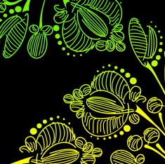 Floral abstract background N244