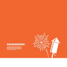 Fireworks sign icon Explosive pyrotechnic show N3