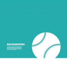 Baseball ball sign icon Sport symbol N2