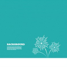 Fireworks sign icon Explosive pyrotechnic show N4