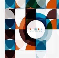 Semicircle triangle pattern N319