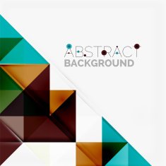 Abstract geometric background Modern overlapping triangles N360