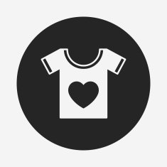 heart t-shirt icon N2