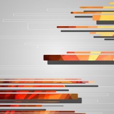 Futuristic background geometric illustration N2