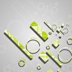 Colorful abstract circles background N6