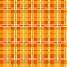 Orange seamless texture plaid
