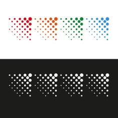 basic four dotted arrows design N2