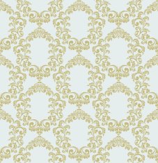 Damask seamless pattern background Vector illustration