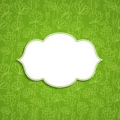 floral frame N101