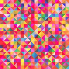 Abstract colorful geometric background N67