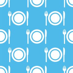 Plate seamless pattern N2