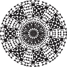 ancient pattern Vector illustration N12