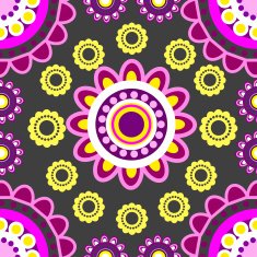 seamless sunflowers