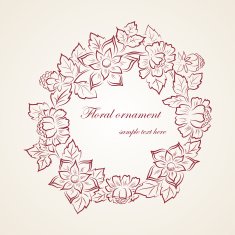 Element floral ornament