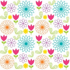 Flower pattern N112