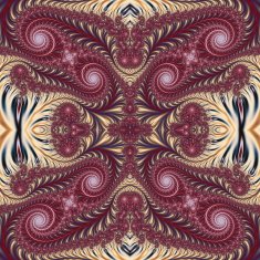 Beautiful Background with Spiral Pattern Collection - Oriental tales N2