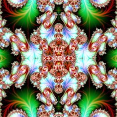 Multicolored Background with Spiral Pattern Collection - Oriental tales N4
