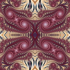 Beautiful Background with Spiral Pattern Collection - Oriental tales N3