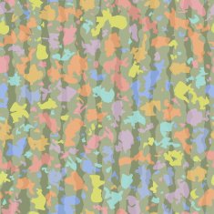 Endless colorful color spots