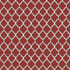 3d white seamless pattern in arabic style