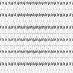 Seamless pattern with realistic light bulbs
