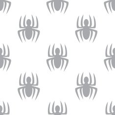 New Spider seamless pattern