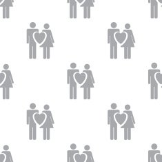 New Love seamless pattern