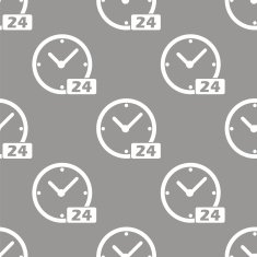 Clock Seamless Pattern N5
