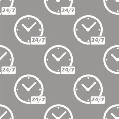 Clock Seamless Pattern N6