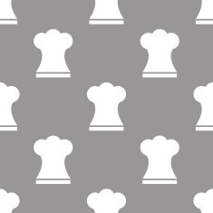 Chef seamless pattern