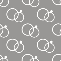 Marriage seamless pattern