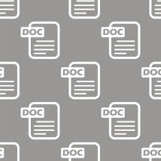 Doc seamless pattern