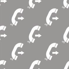 Call seamless pattern
