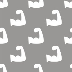 Strength seamless pattern