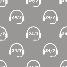 Support seamless pattern