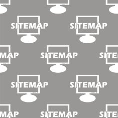 Sitemap seamless pattern