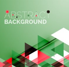 Abstract geometric background Modern overlapping triangles N373