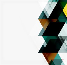 Abstract geometric background Modern overlapping triangles N380