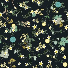 Vintage Peony Seamless Pattern N6