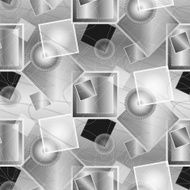 modern abstract background in silver